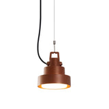 Plaff-On! Pendant with Canopy : Rust Brown