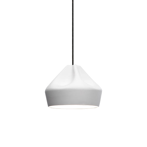 Pleat Box 24 Pendant Light: White