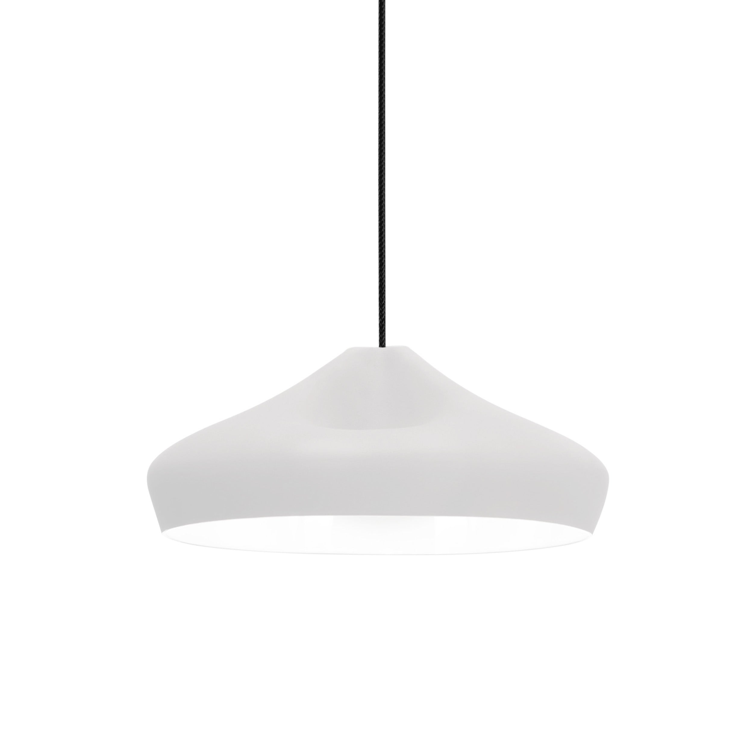 Pleat Box 36 Pendant Light: White