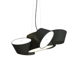 Tam Tam 5 Pendant Light: Black + Black