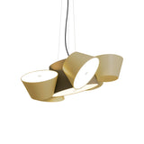 Tam Tam 5 Pendant Light: Khaki + Olive Yellow