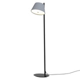 Tam Tam Floor Lamp: Single Shade + Silver Grey
