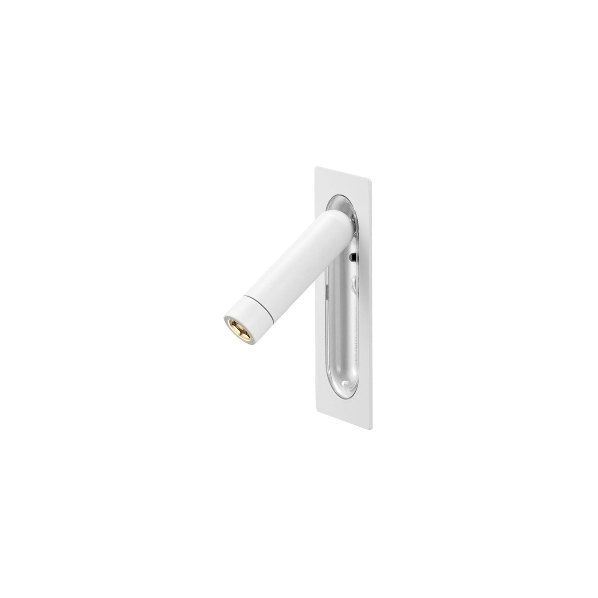 Ledtube Mini Wall Light: Matte White