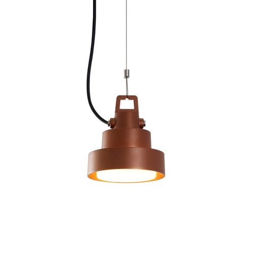 Plaff-On! Pendant with Canopy : Rust Brown