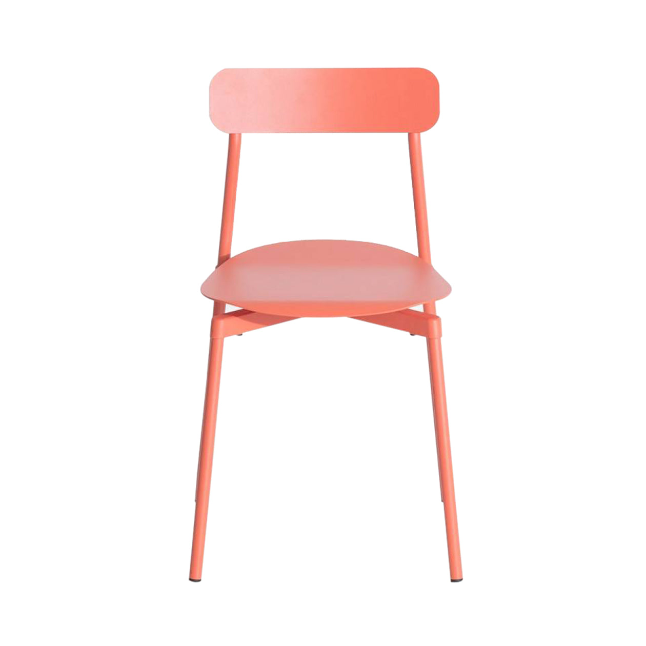 Fromme Outdoor Chair: Set of 2 + Coral