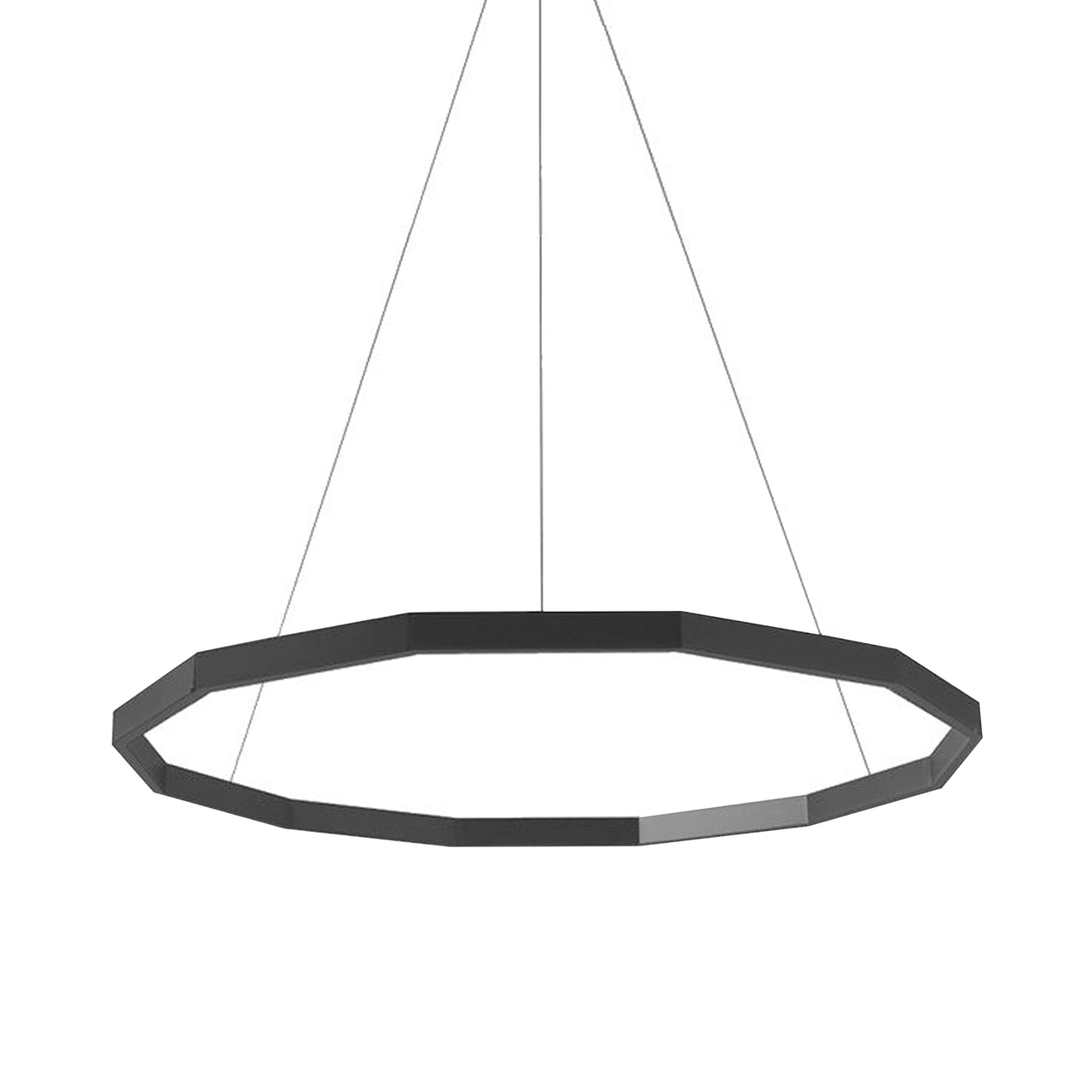 Midnight Pendant Light: Black