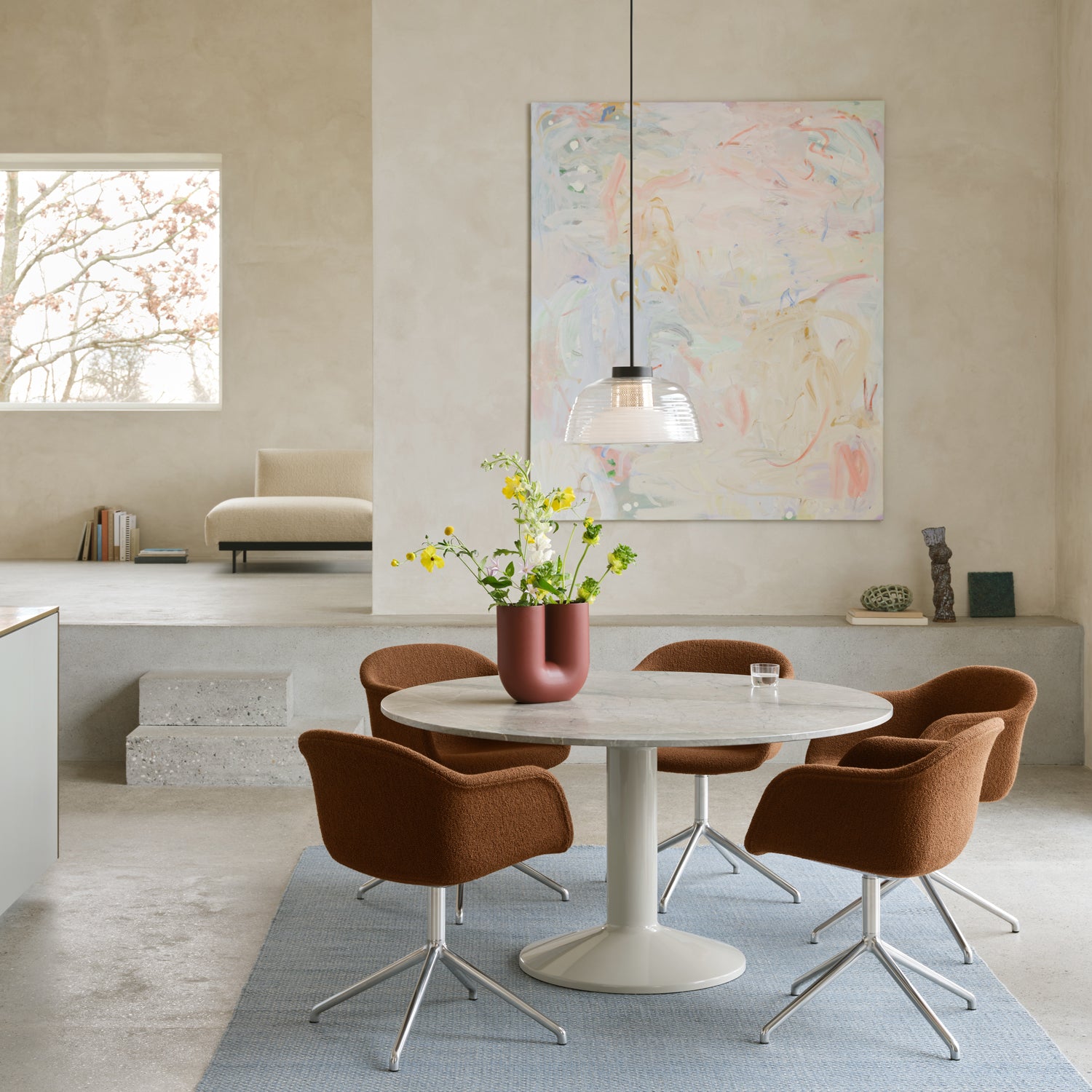 Midst Marble Table - Quick Ship