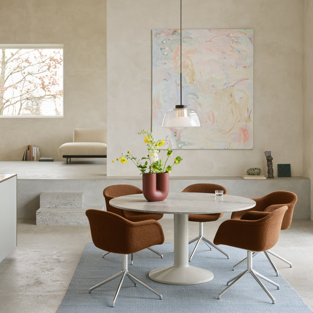 Midst Marble Table - Quick Ship