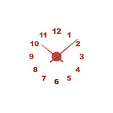 Oj Numbers Wall Clock: Mini - 20.5