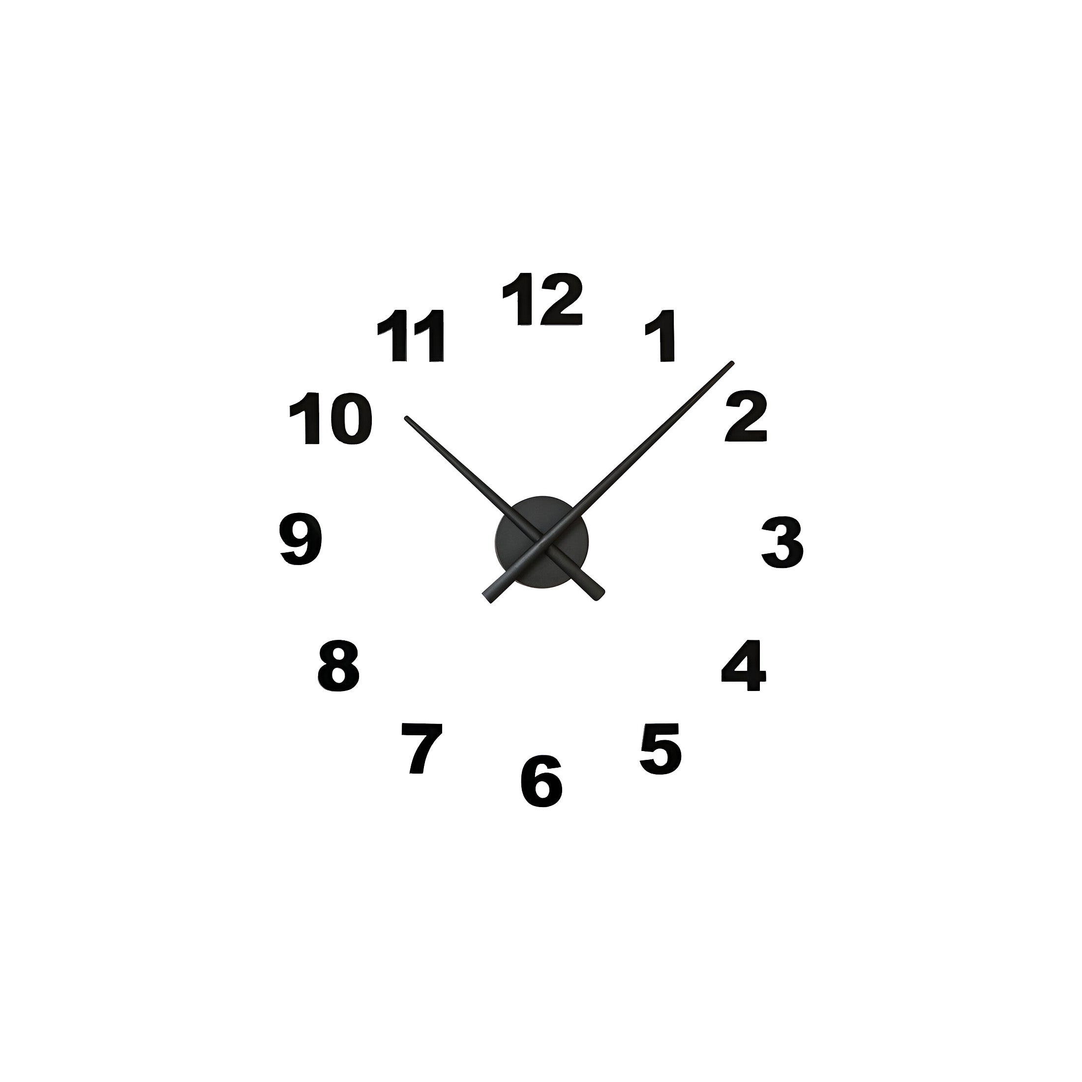 Oj Numbers Wall Clock: Mini - 20.5