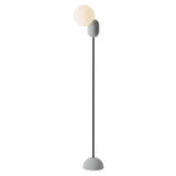 Cantilever Floor Light: Mist + Black