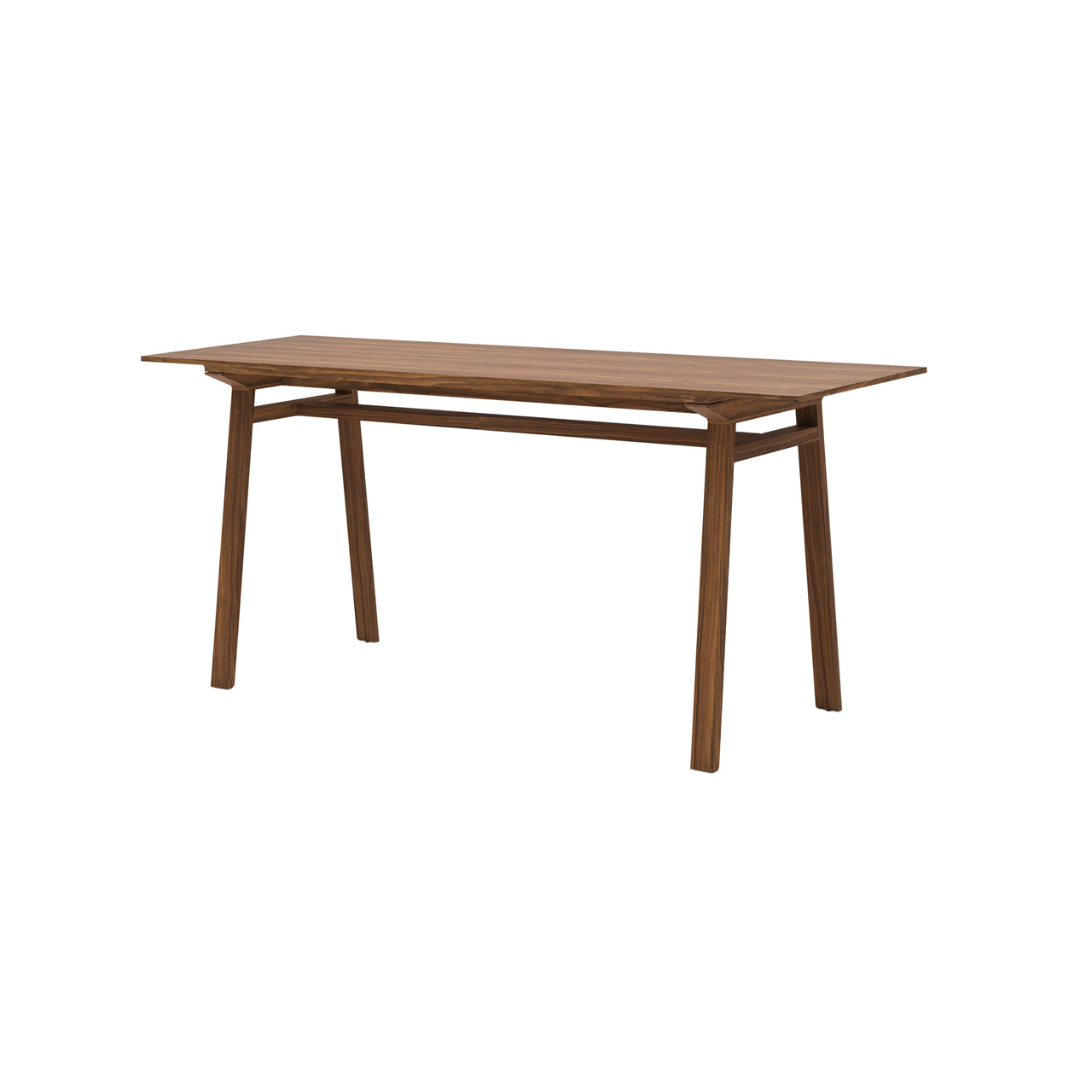 Mitis High Table: Small + Walnut Stained Walnut + Walnut Stained Walnut