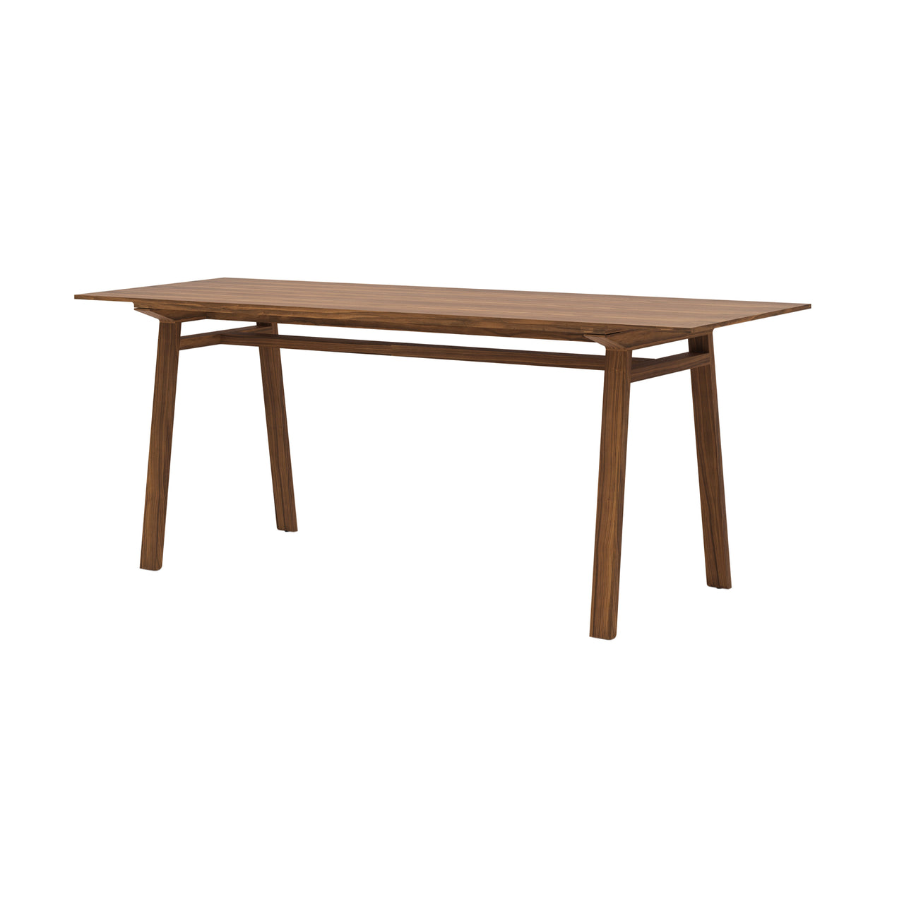 Mitis High Table: Medium + Walnut Stained Walnut + Walnut Stained Walnut