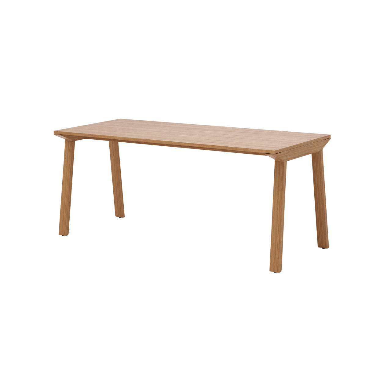 Mitix Extreme Table: Small + Super-Matt Oak + Super-Matt Oak