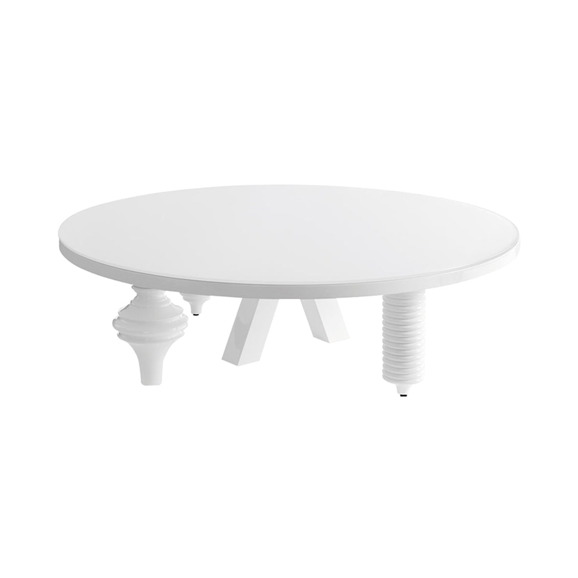 Multileg Low Table: White B31