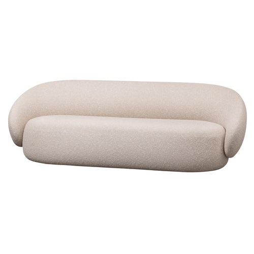 Nebulone Sofa + Pouf: Upholstered + Sofa