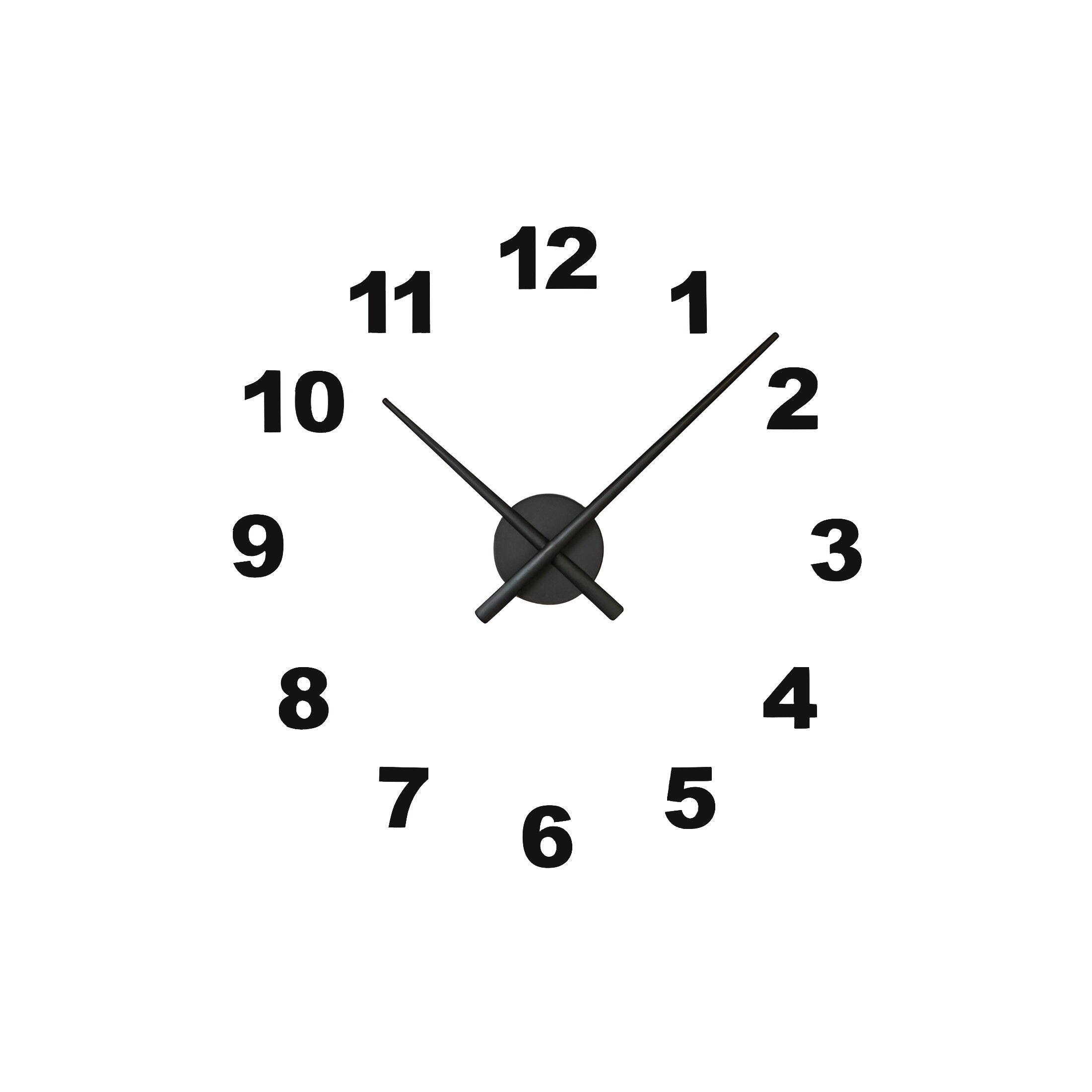 Oj Numbers Wall Clock: Small - 33.1