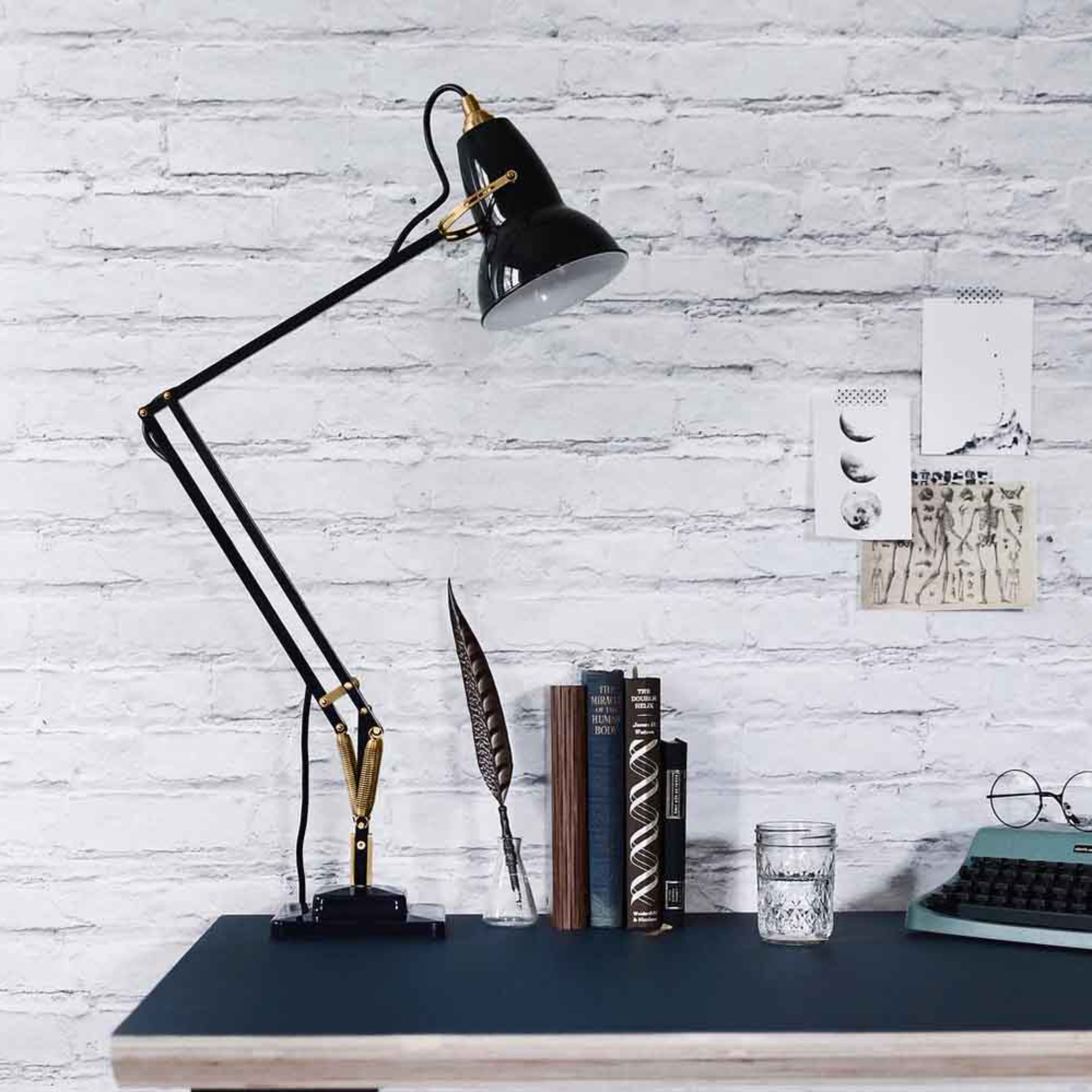 Original 1227 Brass Desk Lamp