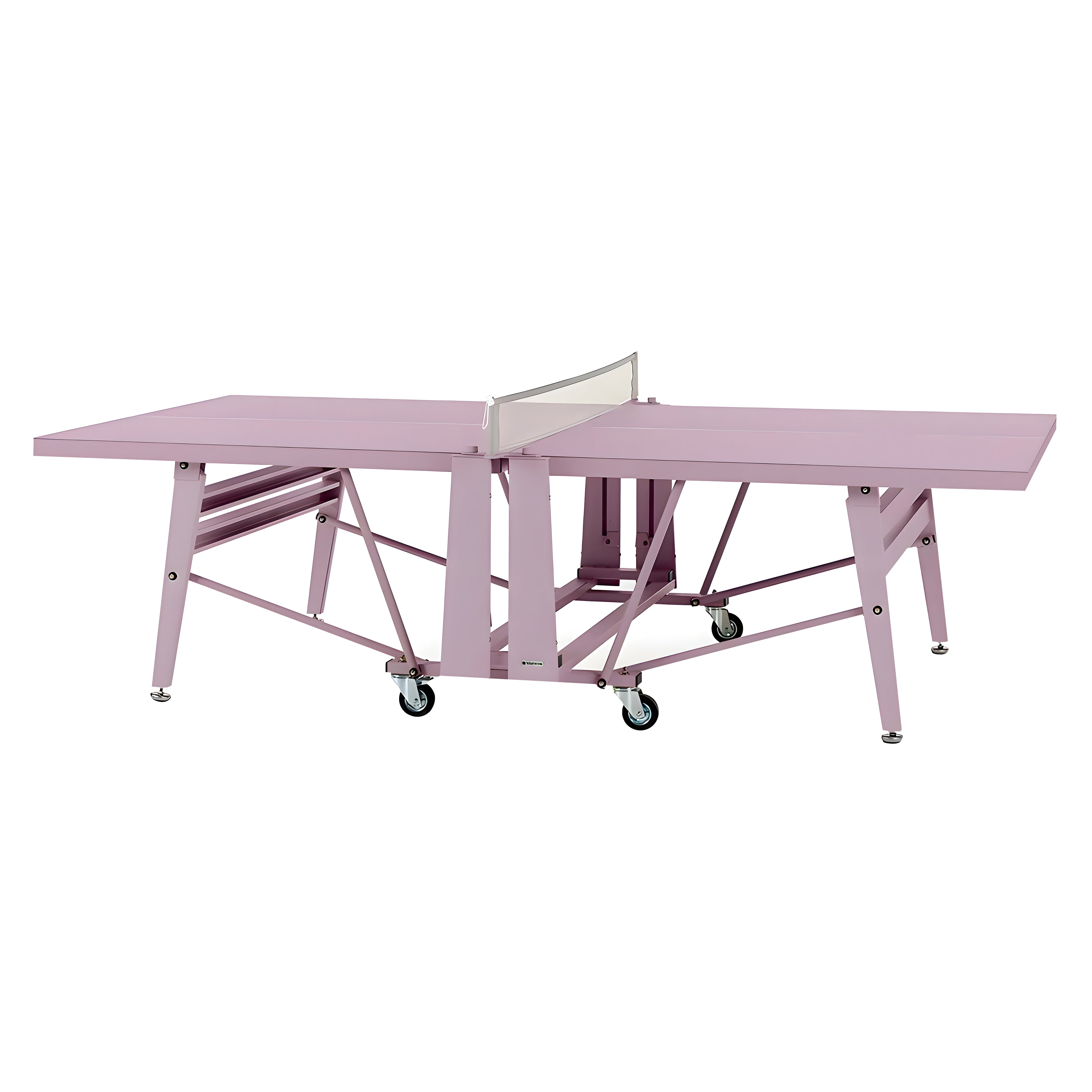 RS Folding Ping Pong Table: Monochrome Edition + Pastel Violet