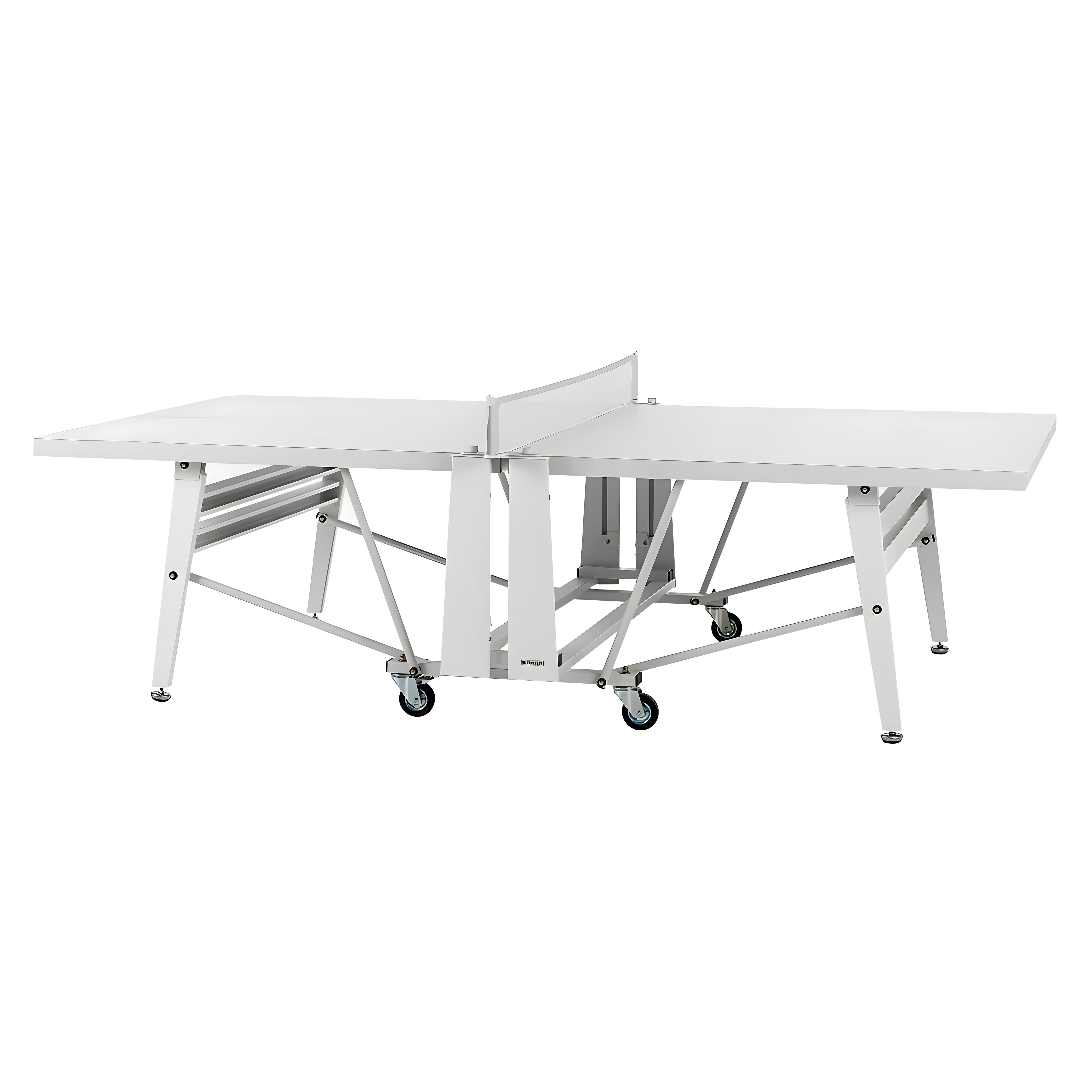 RS Folding Ping Pong Table: Monochrome Edition + Traffic White