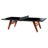 RS Stationary Ping Pong Table: Jet Black