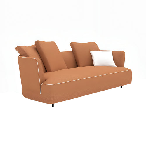 Max 210 Sofa: Black Nickel