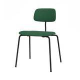 Kevi Chair 2060: Fully Upholstered + Powder Coated Black