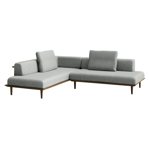 Onga Couch + Sofa: Walnut