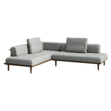 Onga Couch + Sofa: Walnut