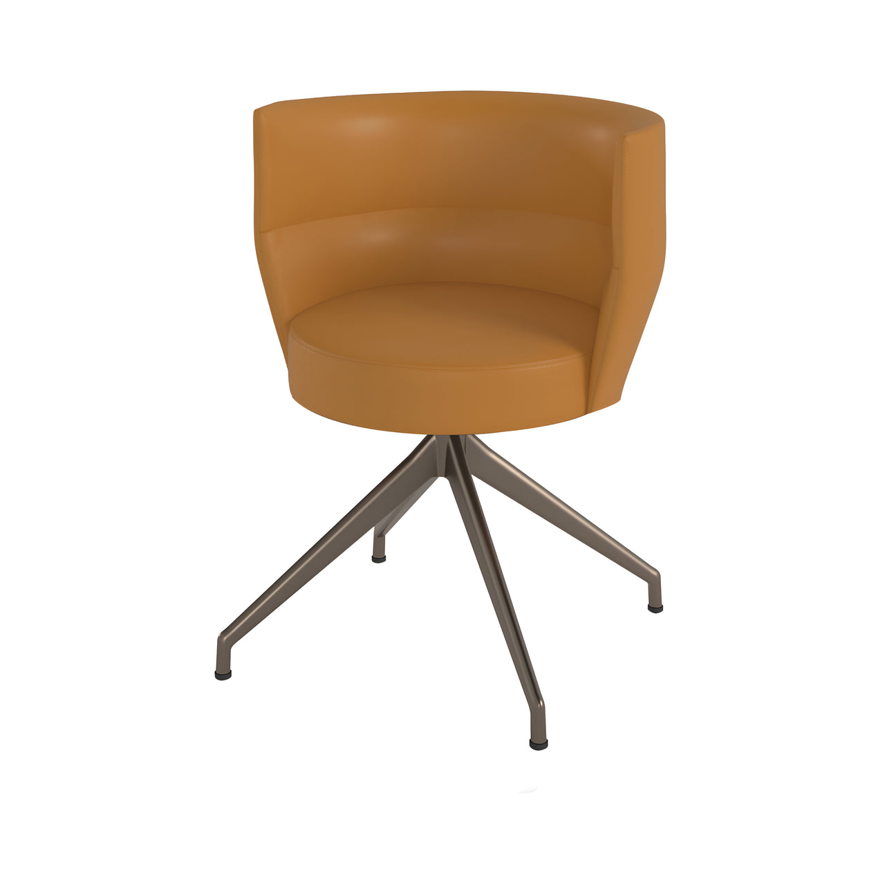 Sena Chair: Metal + Bronze