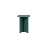 Plec Rectangular Occasional Table: Steel + Small - 14.8