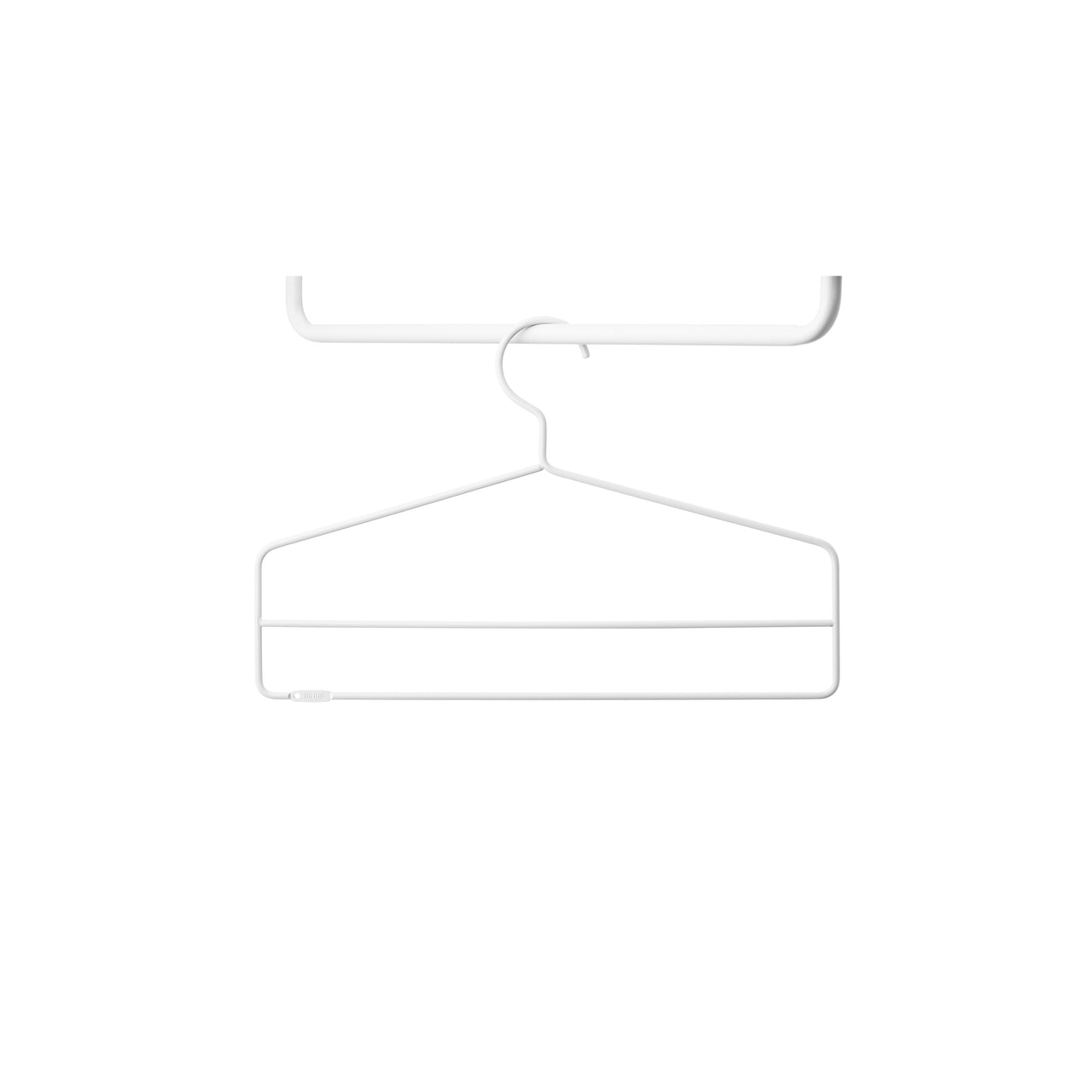 String System: Coat Hanger + Set of 4 + White