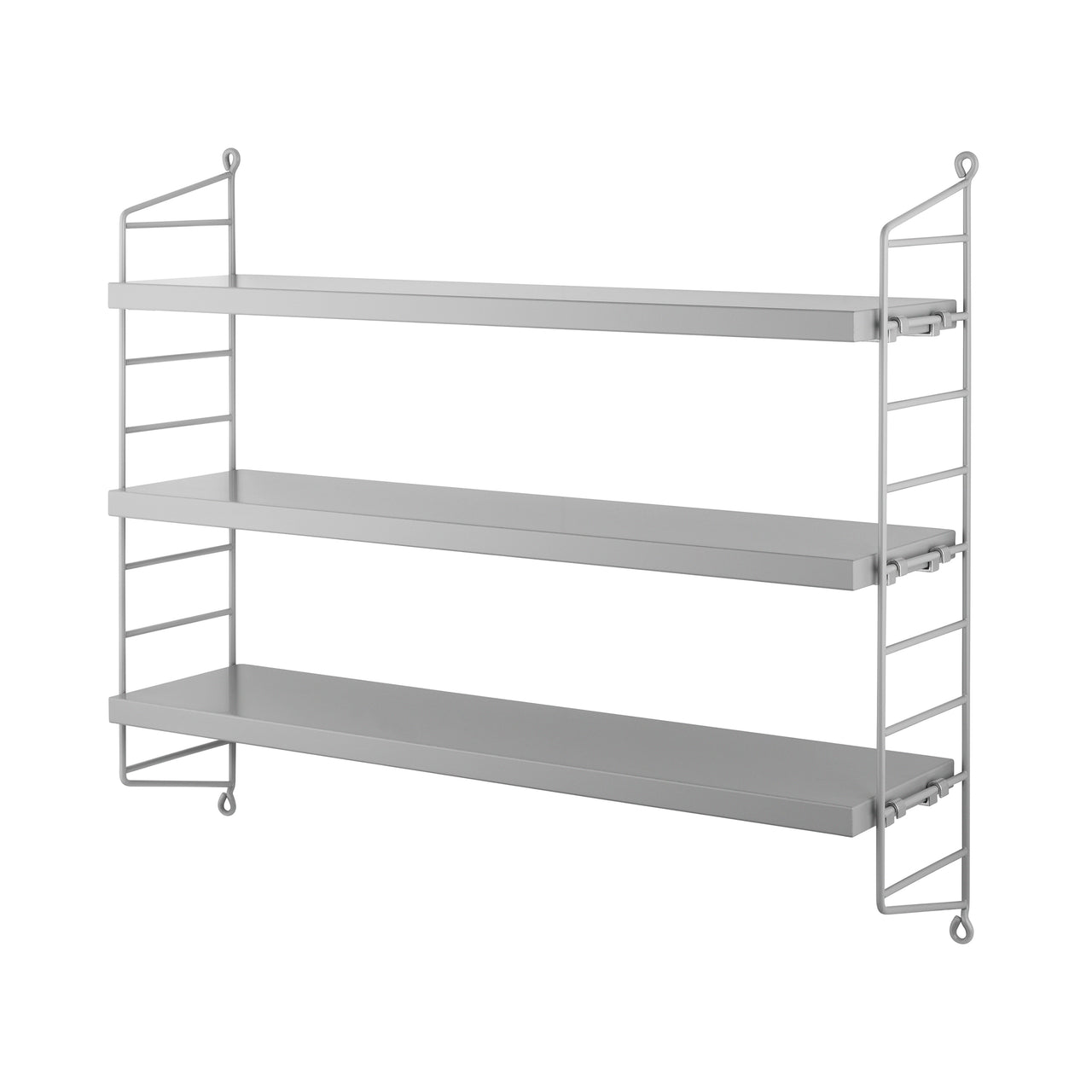 String Pocket Shelving: Grey