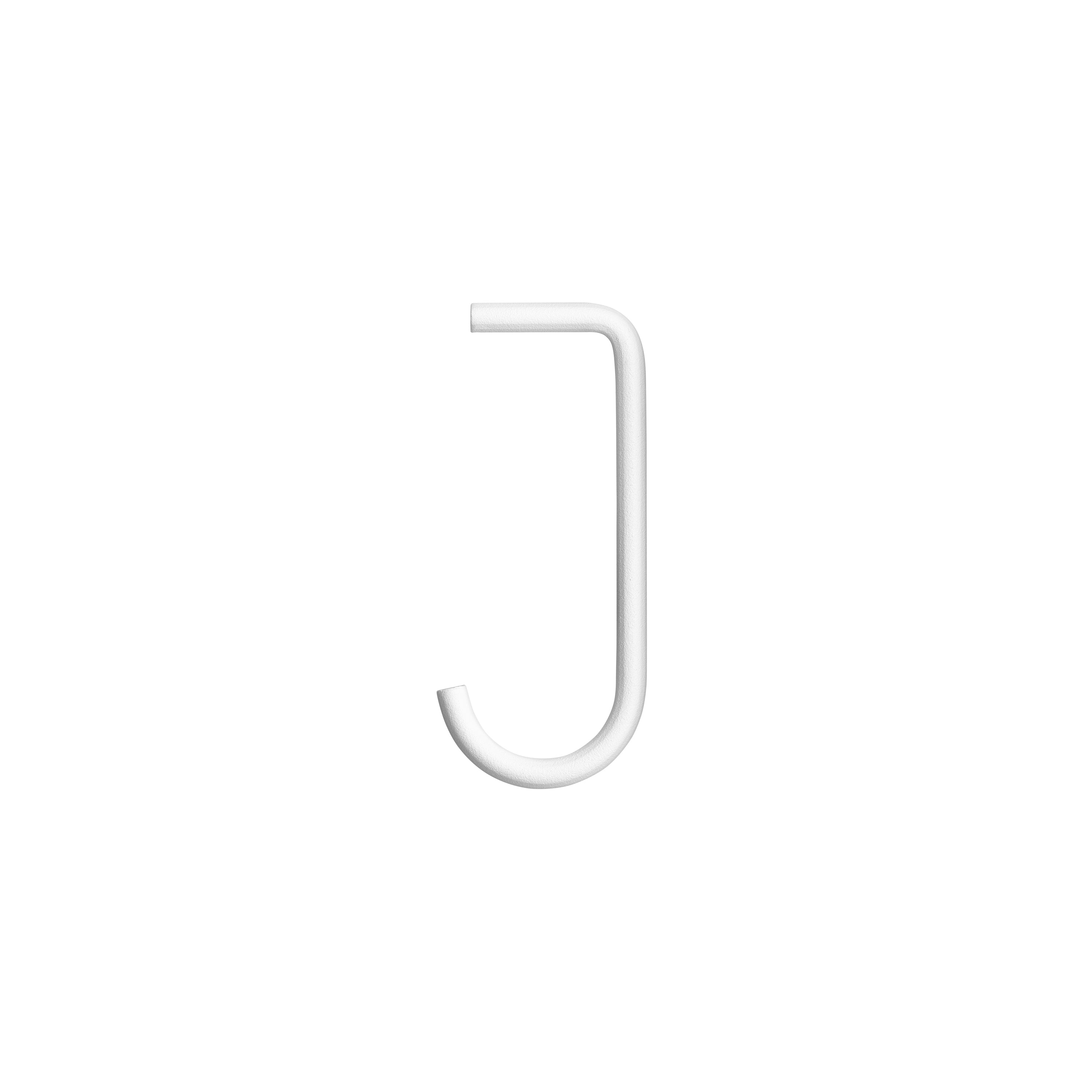 String System: J Hooks + Set of 5 + White