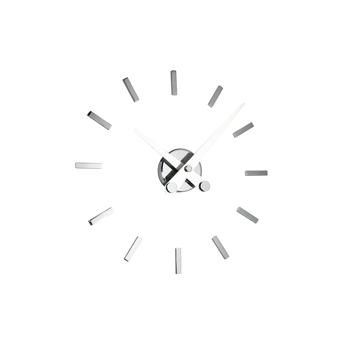 Puntos Suspensivos Wall Clock: 12 + White