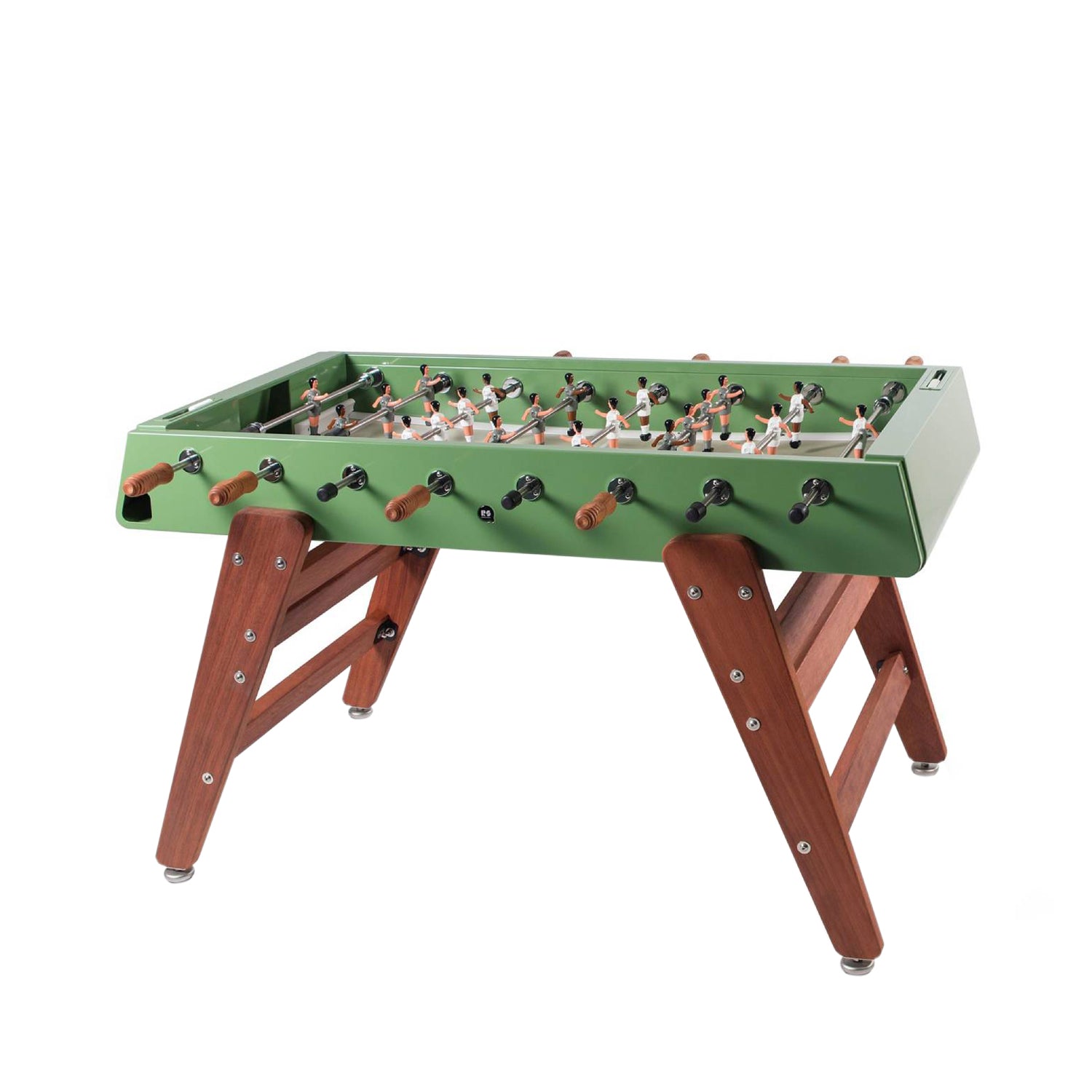RS3 Wood Football Table: Indoor/Outdoor + Green