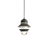 Santorini IP65 Light with Canopy: Grey