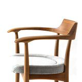 Crescent Armchair: Seat Upholstered