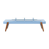 Track Dining Shuffleboard: 12 Feet + Cool Blue + Snow Lining
