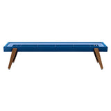 Track Shuffleboard: 14 Feet + Green Blue + Sky Lining