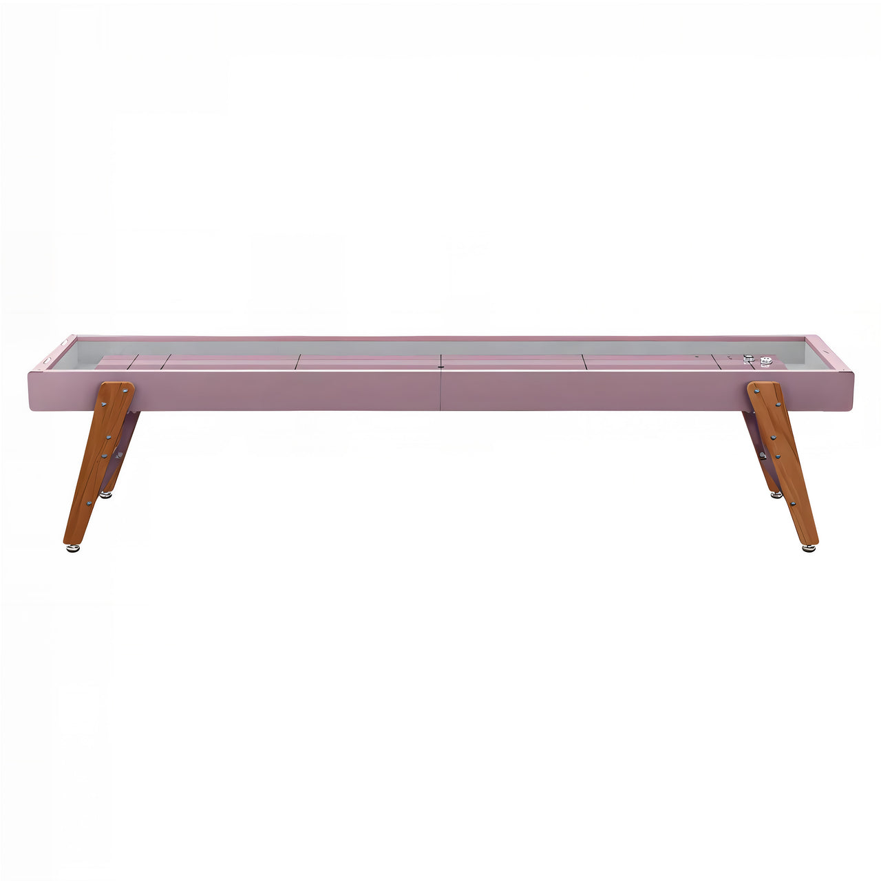 Track Shuffleboard: 14 Feet + Pastel Violet + Snow Lining