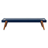 Track Shuffleboard: 14 Feet + Steel Blue + Sky Lining