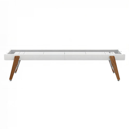 Track Shuffleboard: 14 Feet + Traffic White + Ash Lining