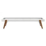 Track Shuffleboard: 14 Feet + Traffic White + Ash Lining