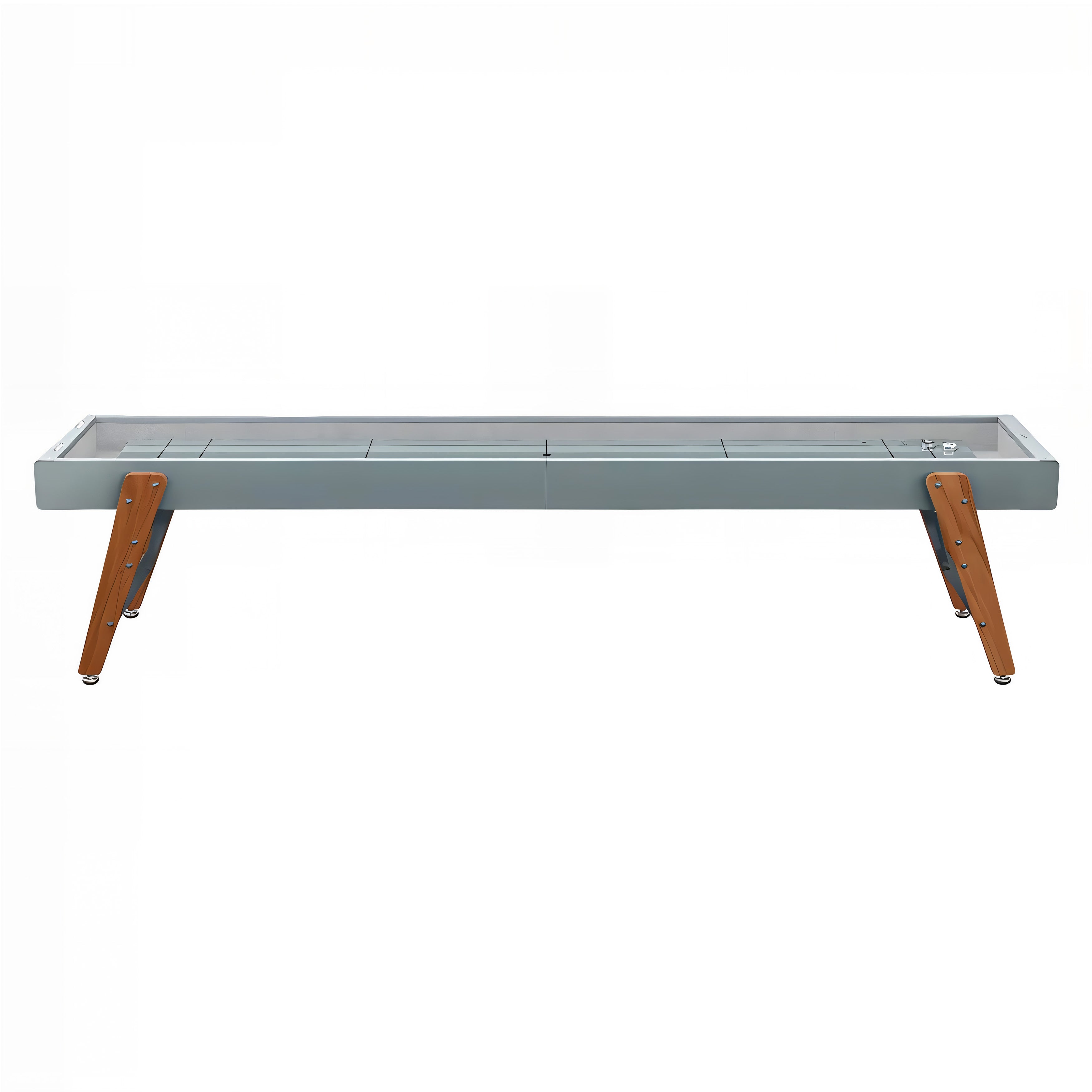 Track Shuffleboard: 14 Feet + Window Grey + Snow Lining