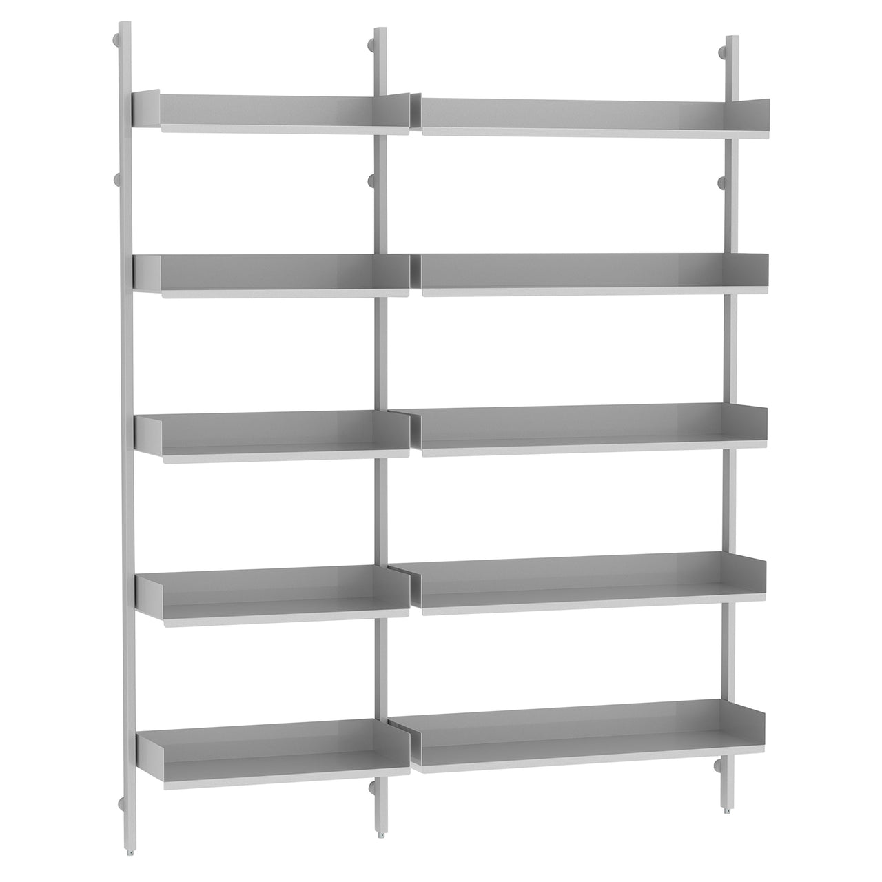 Slot Shelving: Double + Medium - 63.4