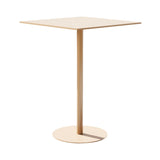 Simple Bar Table: Square + Tan