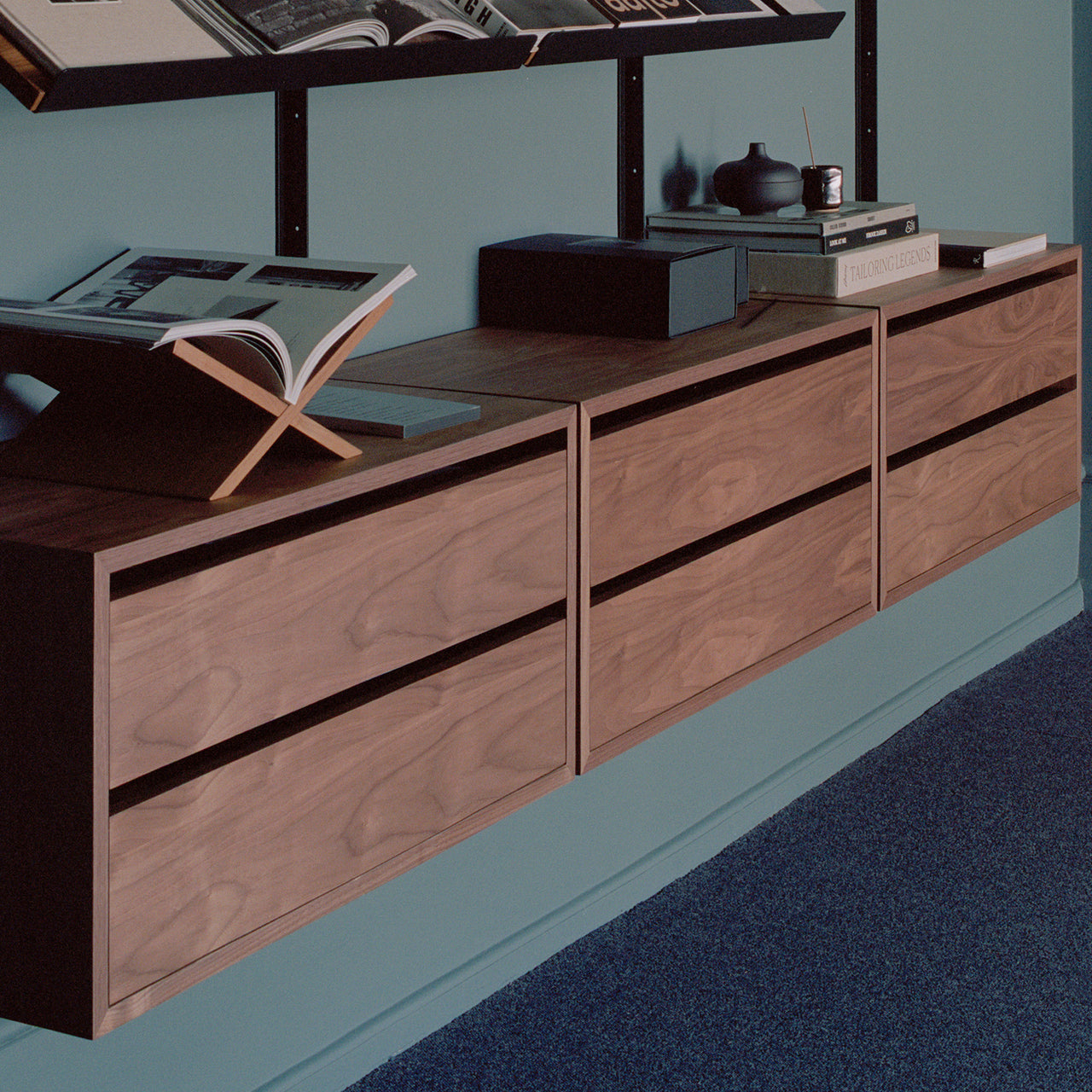 New Works Cabinet Low with Drawers