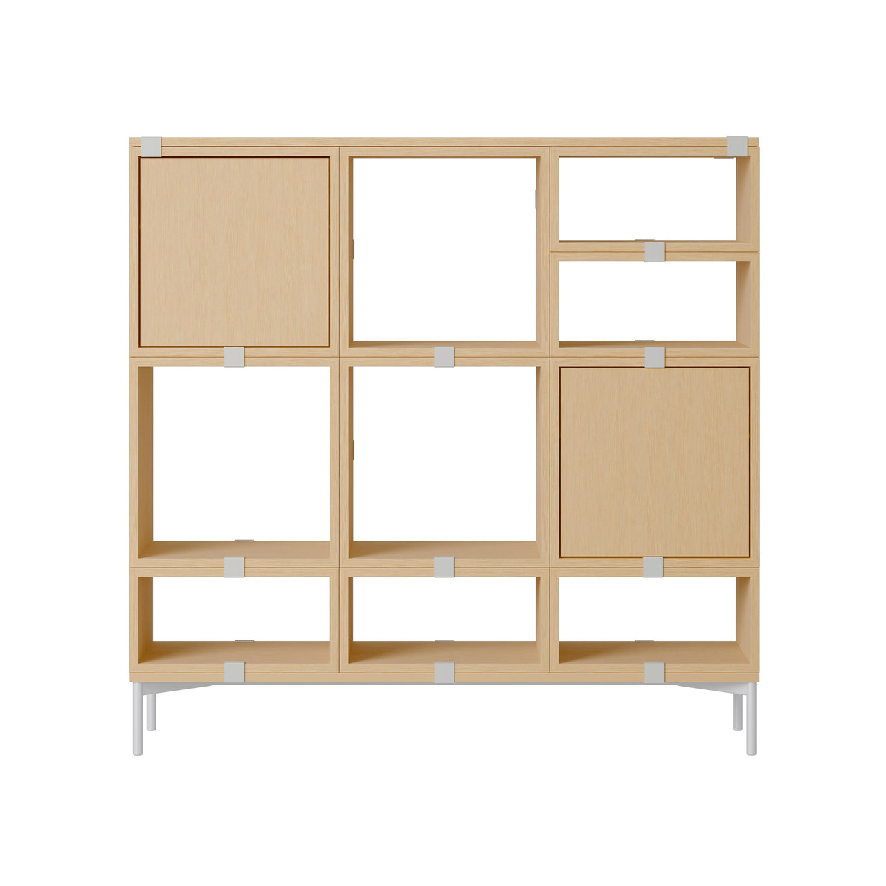 Stacked Storage System: Hallway + Configuration 3 + Oak