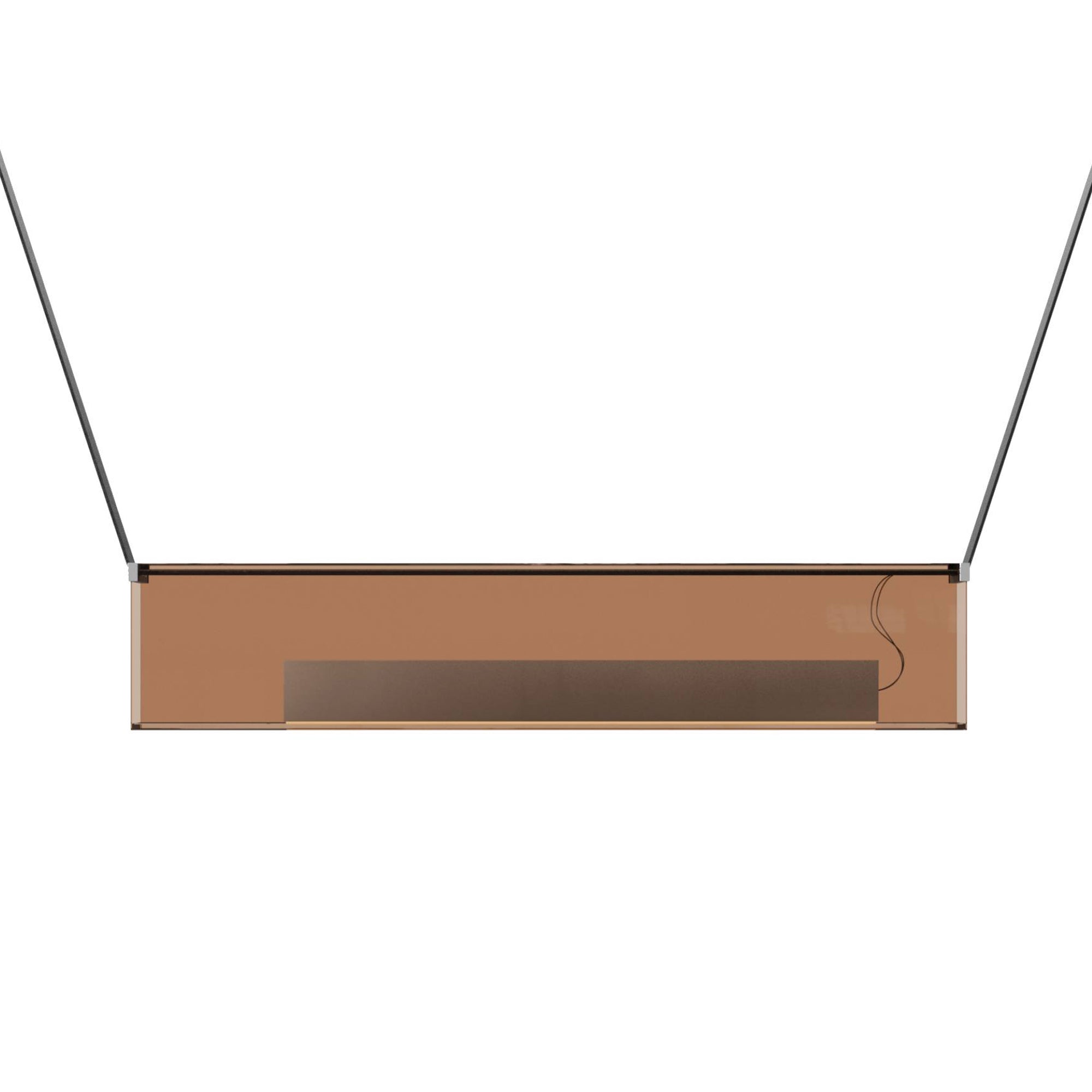 Sainte 21 Suspension Lamp: Bronze